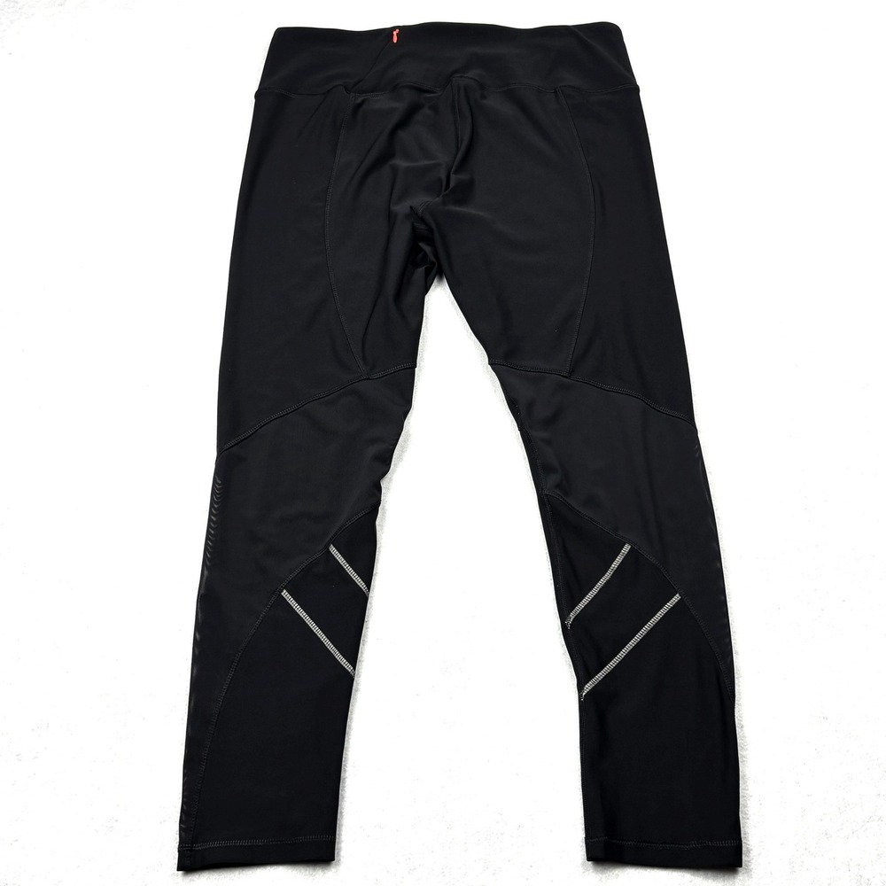 RBX Womens XL Black High Rise Athletic Pocket 7/8 Ankle Leggings CR6253 - Picture 3 of 9